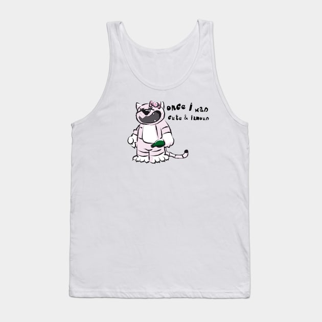 Infamous Cat Tank Top by schlag.art